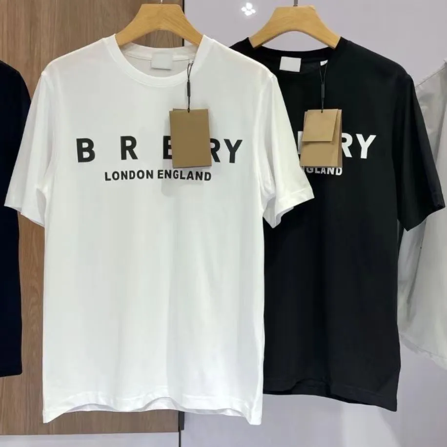 

Mens t shirt designer shirts Luxury high-end black Tees Fashion letter printed top round neck pure cotton short sleeved summer casual women' clothing