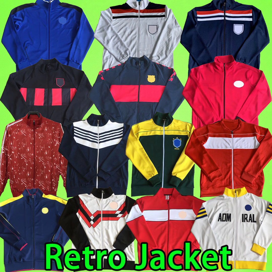 

Manchesters brasil soccer Sets 1978 1980 1982 1984 1989 1990 1992 1996 1998 2010 man retro Zipper jackets UTD tracksuits jersey 78 80 82 84 89 90 92 96 98 10 football shirt, 1978 leedss