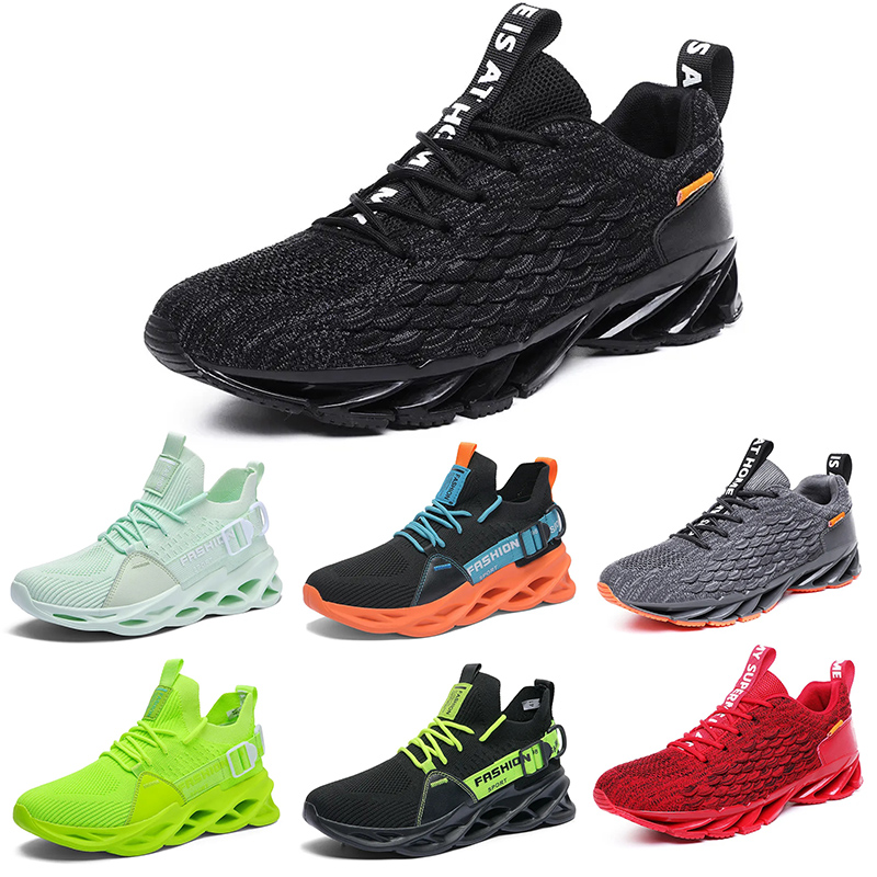 

2023 Non brand casual shoes for men Black White Red Mint Green Grey Red Yellow mesn trainers fashion outdoor sports sneakers, 12