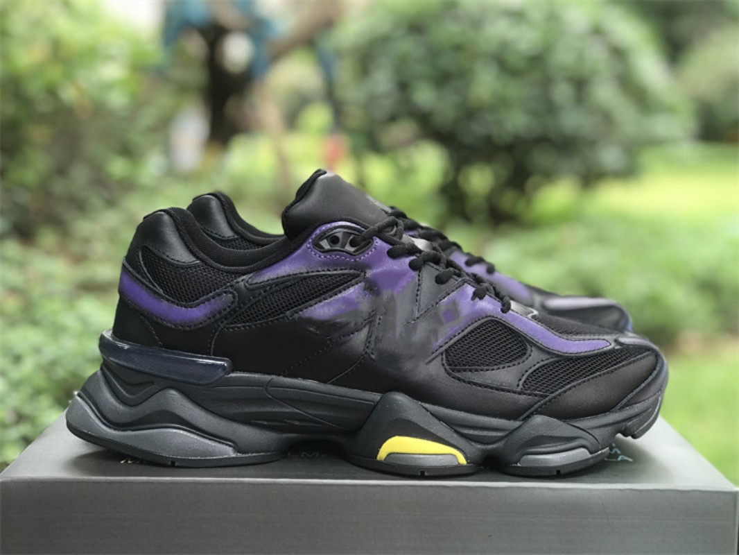 Mens/Womens Basketball Shoes Mowalola NB 9060 Black Purple High Quality Sports Sneakers Available With OG Box-image-863857569