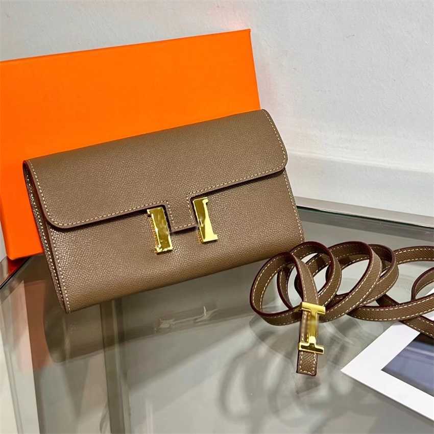 

20% OFF 2023 Fashion handbag Palm pattern Kangkang long clip practical compartment mobile phone wallet student crossbody bag, Ep gold buckle - gold palm