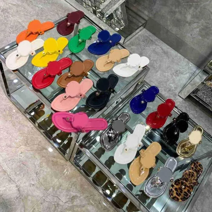 

2023 summer new slippers OP08 Europe and the United States fashion outside wear flat sandals female leisure all-match anti-slip clip flip-flops female, 16