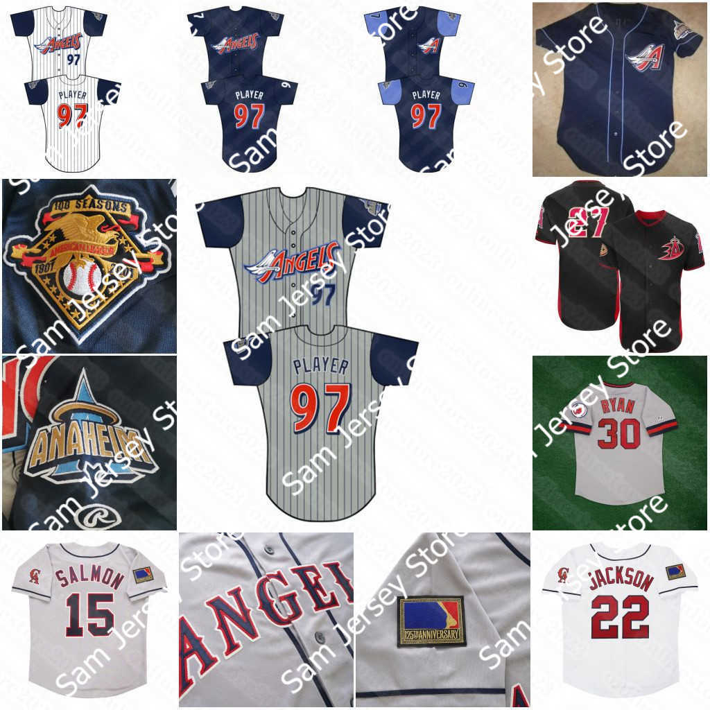 

Los Anaheim baseball jerseysAngeles 27 Mike Trout Anthony Rendon Mo Vaughn Tim Salmon Shohei Ohtani Skaggs Albert Pujols Retro Wear Ducks Suzuki Finley jerseys, Custom 9