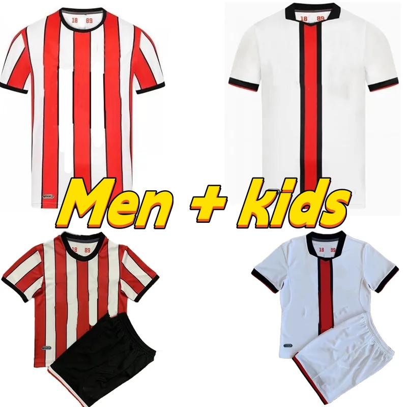 

22 23 SHEFFIELD home away soccer jerseys Sander Berge UNITED John Egan Rhian Brewster Anel Ahmedhodzic Oliver McBurnie Jayden Bogle 2022 SETS men kids football shirt, Away patch