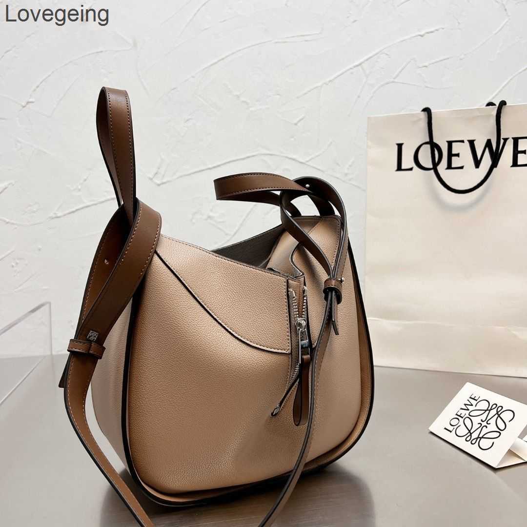 Déformation Hamac Femmes Loewbag Coloré Designer Sacs À Bandoulière En Peau De Vache Totes Mode 2023 Unique Espagne Sacs À Main Bandoulière De Po
