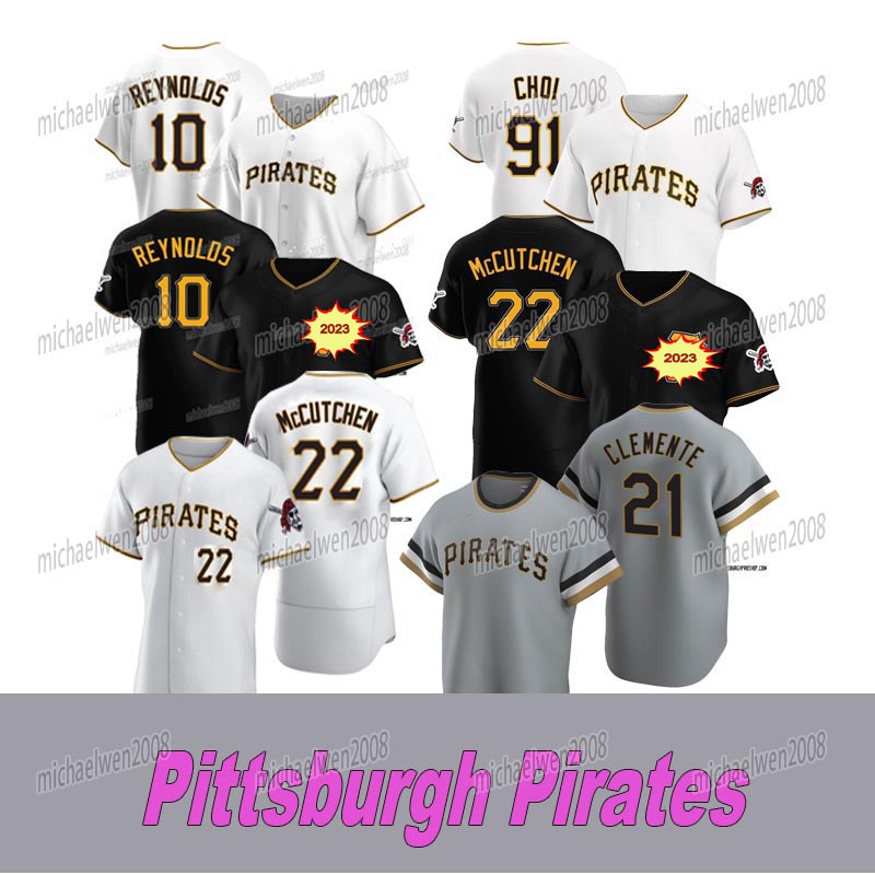 

Pirates Jersey Andrew McCutchen Bryan Reynolds Jack Suwinski Josh Palacios Connor Joe Ji Hwan Bae Tucupita Marcano Rodolfo Castro Austin Hedges Mitch Keller, Men flex base
