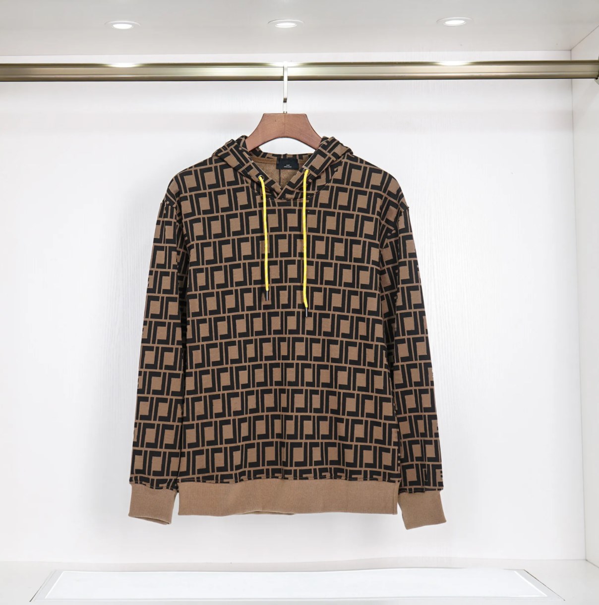 

Designer sweater hoodie vintage classic luxury sweatshirt man womens letter embroidery round neck comfortable mens cardigan jacket hoodies M-2XL, Coffee