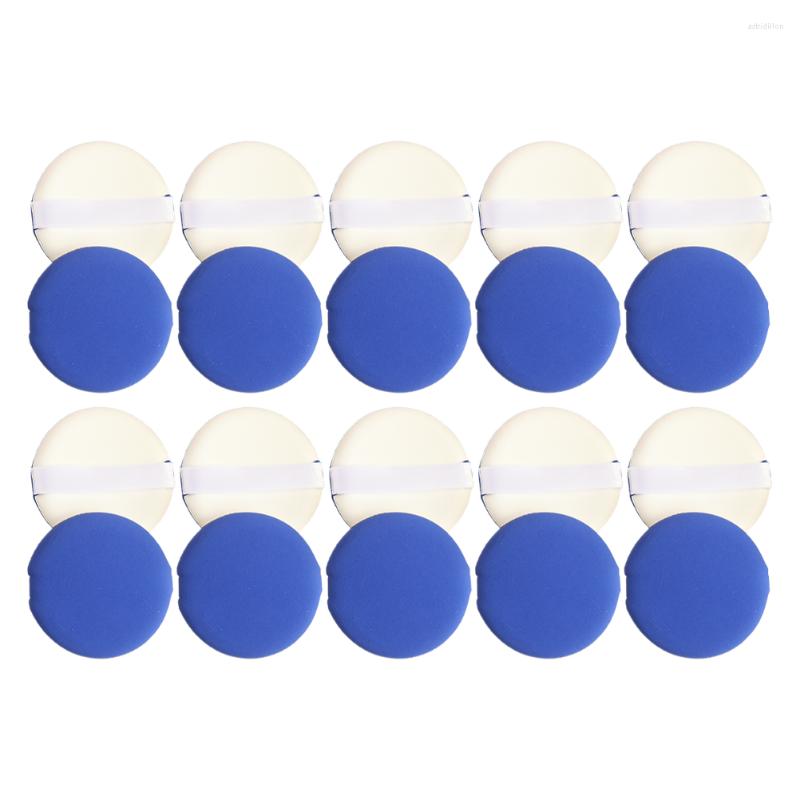 

Makeup Sponges 20 Pcs Powder Sponge Foundation Loose Puff Blue Air Cushion Finger