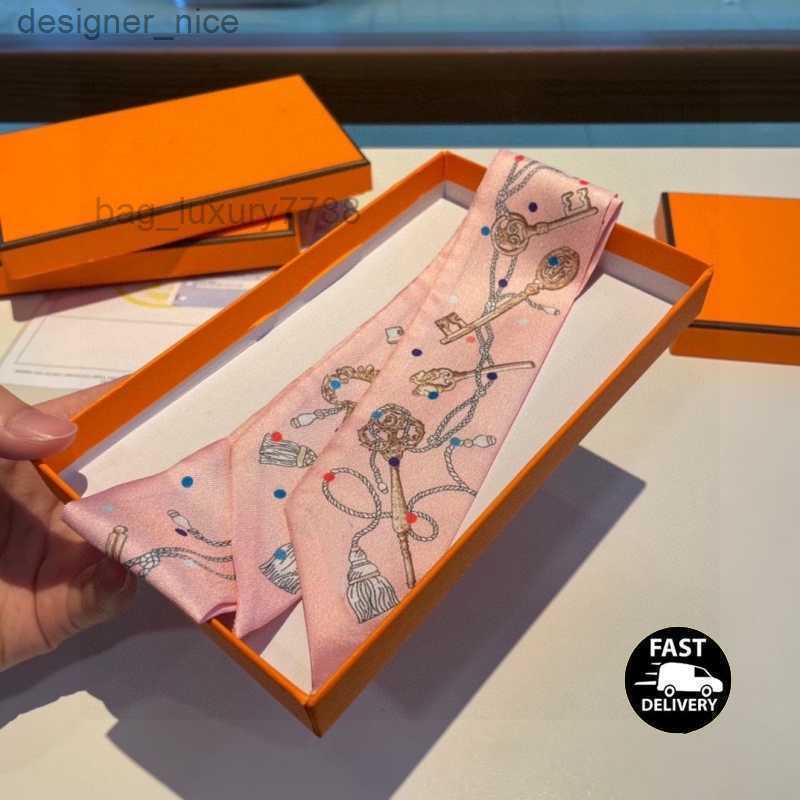 

Twilly Designer Tie Odyssey Women Ties Man Designer 2023 Ties Fashion Ladies With Pattern Letters Neckwear Silk Color