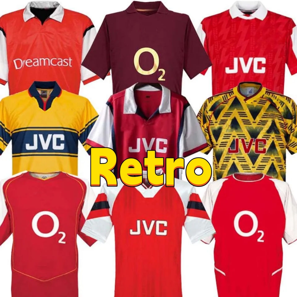 

HIGHBURY HOME FOOTBALL SHIRT soccer jerseys PIRES HENRY REYES 2002 04 Retro JERSEY 05 06 86 88 89 90 92 94 95 96 98 99 BERGKAMP 92 94 95 ADAMS short sleeve 96 97 Galla, 17
