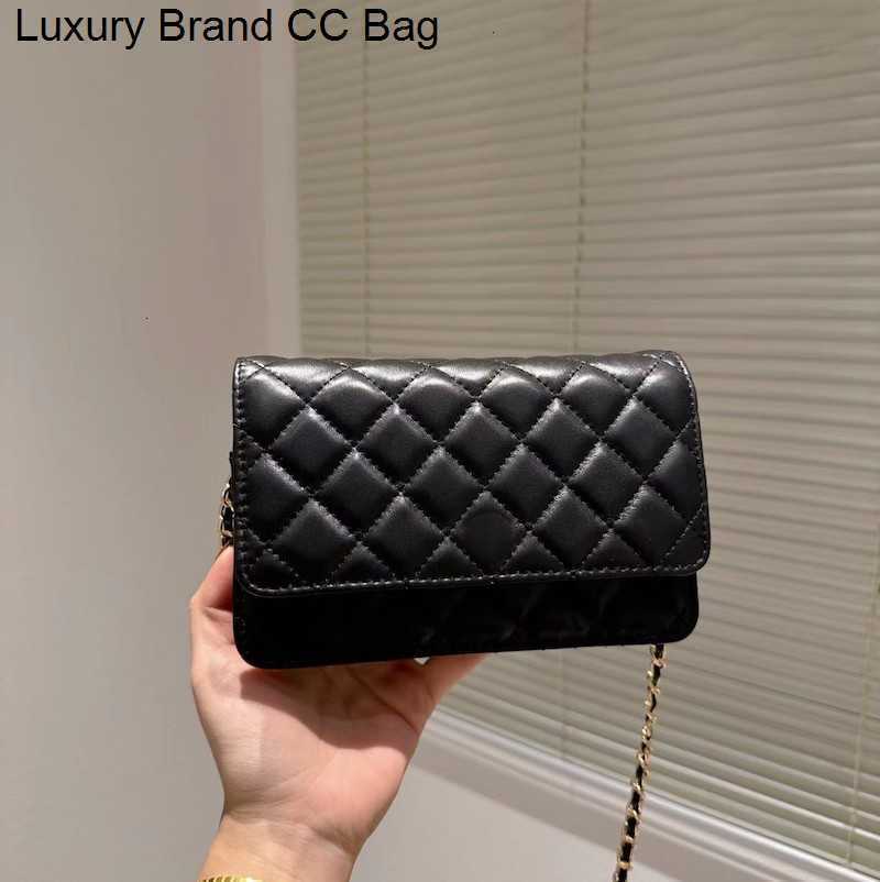 

Classic CC Cross Quilted Body Designer Crossbody Bag Handbag Fashionbags WOC genuine leather Cf Flap Sheepskin 20CM Handbags Woman Shoulder Sling Vintage Bags F, Empty box