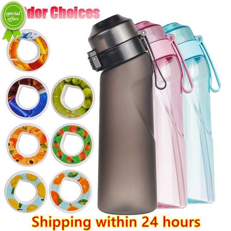 

650ML Brief Style Water Cup Air Flavored Sports Water Bottle Suitable For Outdoor Sports Fitness Fashion Fruit flavor Water Bottle Scent Up, Customize