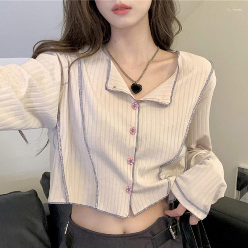 

Women's Knits Korejepo Sunscreen Cardigan Jacket Long Sleeved Ice Silk Knit Women 2023 Summer Outerwear Solid Cover Up French Short Tops, Black