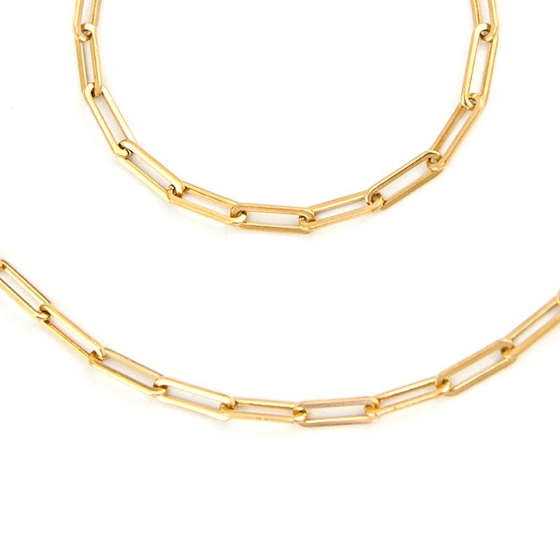

Chains Sell In Meter 4mm Flat Wire Long O Chain Exquisite Stainless Steel Women Thin Necklace DIY Fashion Jewelry No Clasp