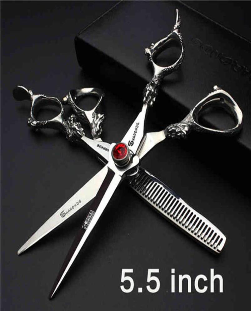 

Professional Hair 55 inch Hairdressing Cutting Thinning Dragon Barber Shears Scissors1407798