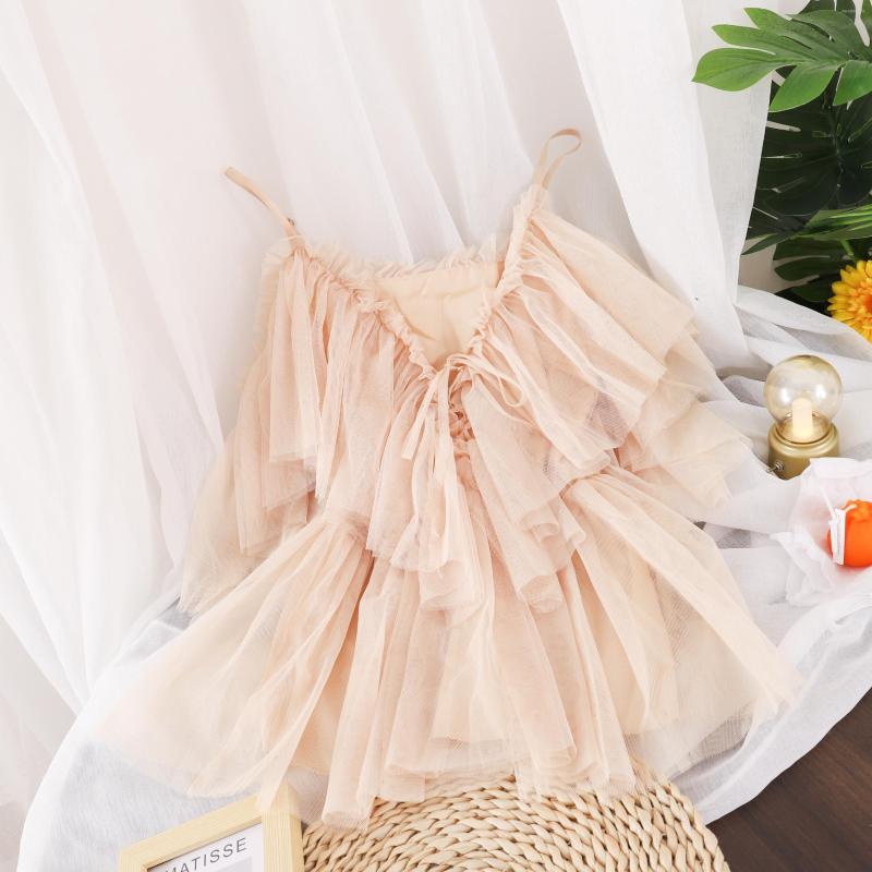 

Women's Blouses 2023 Summer Women Slash Neck Flying Sleeve Ruffle Shirt Lady Elastic Slim Bandage Strap Off Shoulder Mesh Gauze Chic Blouse, Women shirts