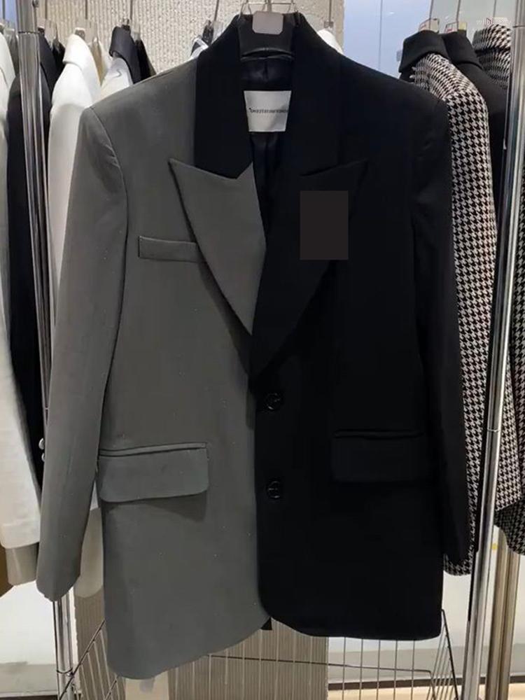 

Women' Suits Early Spring Professional Suit Design Sense Korean Coat Female Autumn And Winter Blazer Women Coats, Black