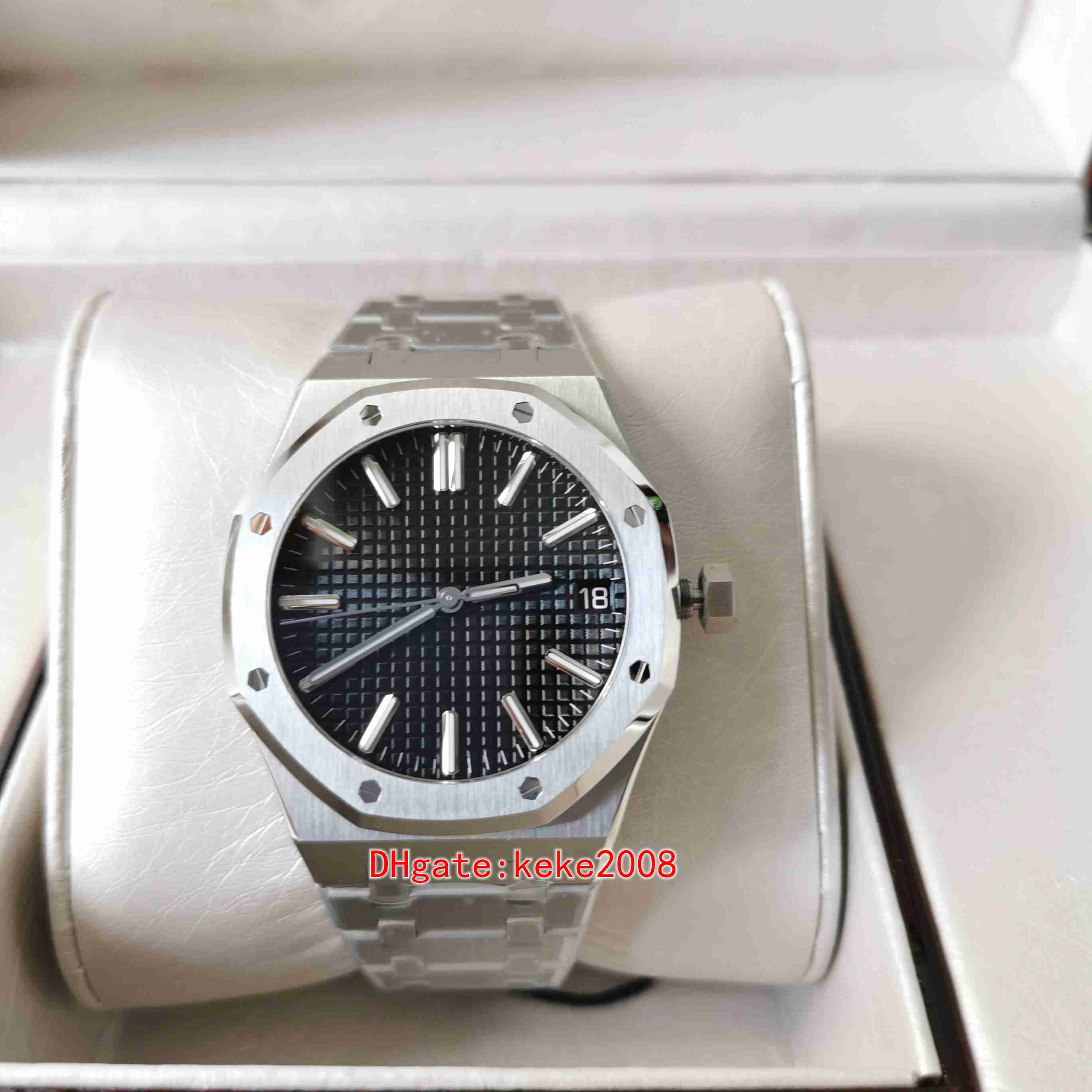 

ZF Perfect men watch 15510 15510ST 50th Anniversary 41mm blue Stainless 904L 4302 Movement transparent Automatic mechanical mens watches wristwatches, Buy box 1
