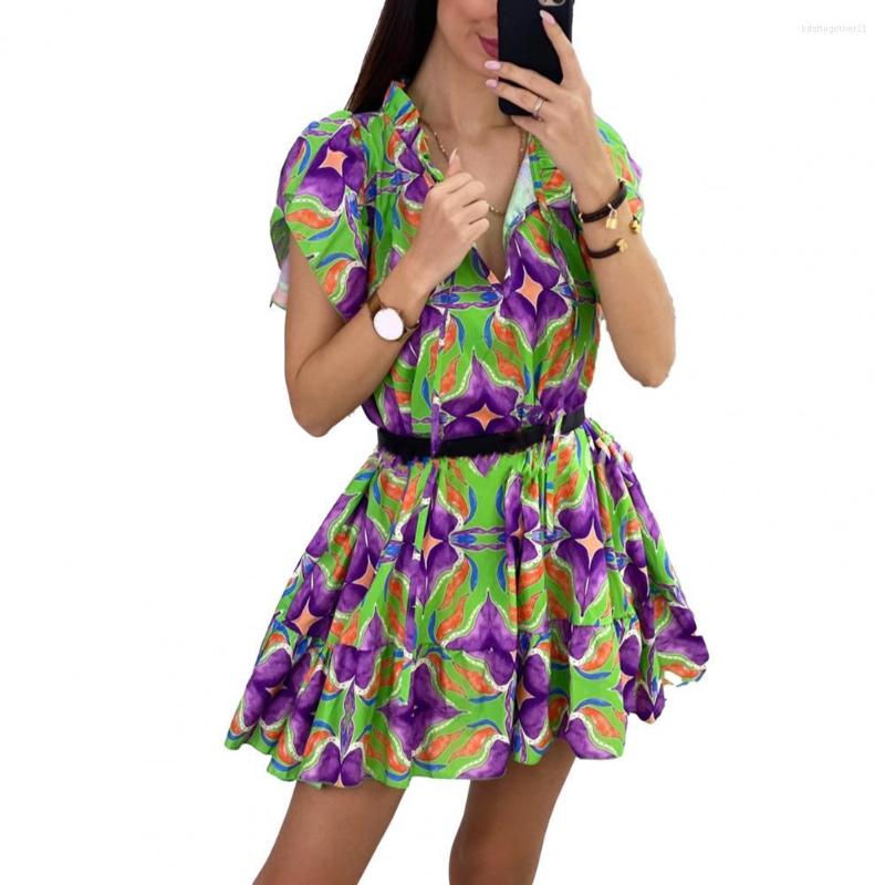 

Casual Dresses Dress Comfortable Ladies Summer Vacation Party, Green