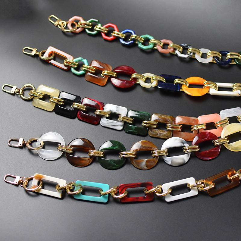 

Bag Parts Accessories Super Chic Bling Lady Single Shoulder Bag Handbag Strap DIY Purse Replacement Charm Bag Accessory High Quality Fashion 230509