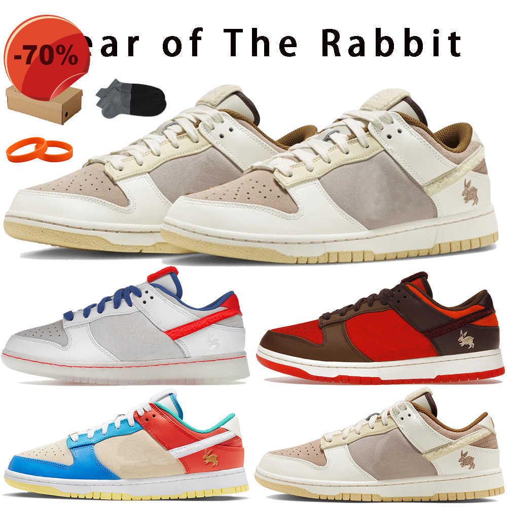 

Sandals With Box Year of the Rabbit Dunks Casual Shoes Sneakers Men Mens Retro Low Sb White Rabbit 2023 Light Crimson Sail Trainers Womens Stone, Coconut milk sail