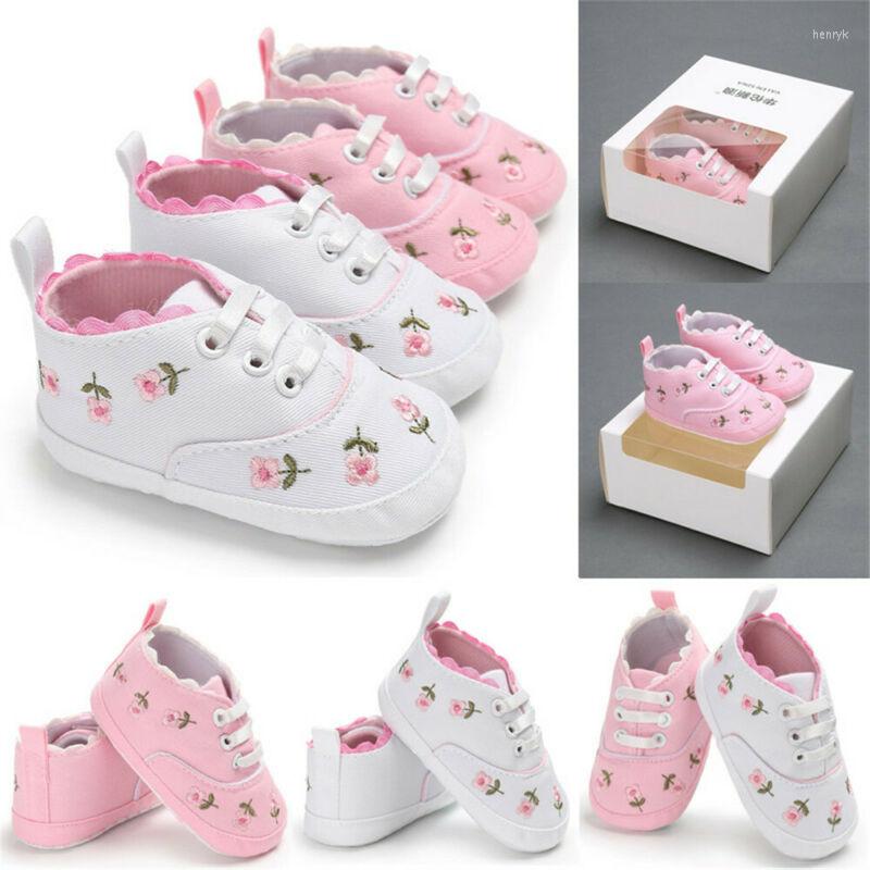 

First Walkers Emmababy Fashion Toddler Girl Crib Shoes Born Baby Bowknot Soft Sole Prewalker Sneakers, Pink