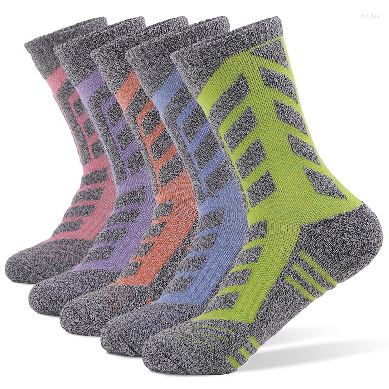 

Sports Socks Winter Women Thermal Hiking Cotton Climbing Ski Thicker Bottom Outdoor Thermosocks, Sky blue l(eu 39-42)