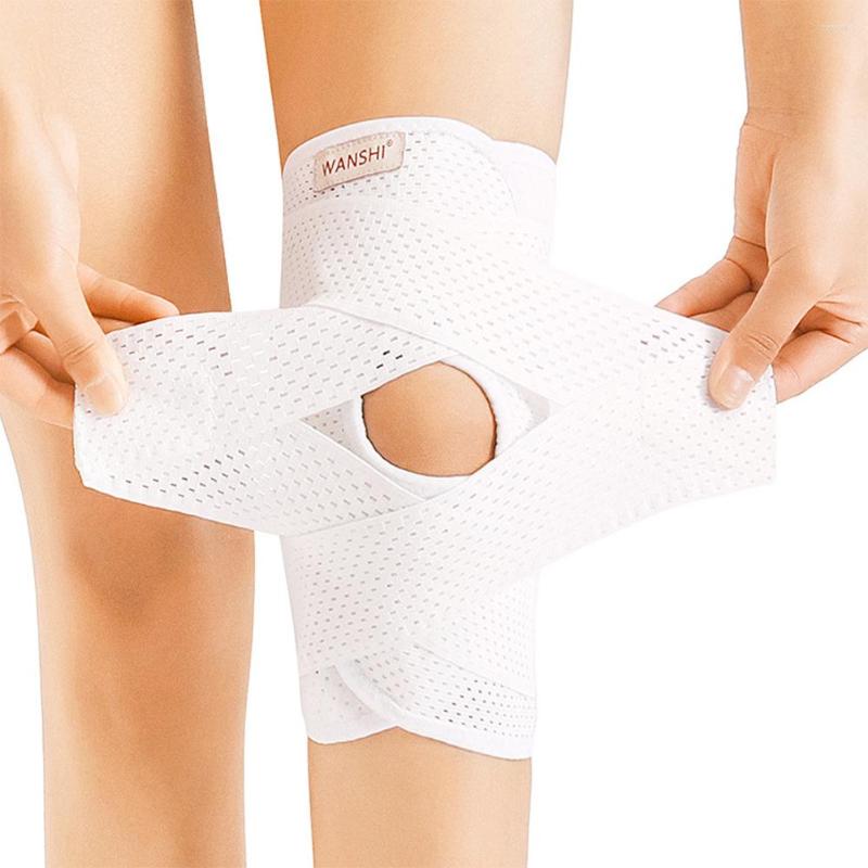 

Knee Pads Brace Anti-slip Adjustable For Men Women Support With Side Stabilizers V-shaped Cross Straps Patella, Picture shown