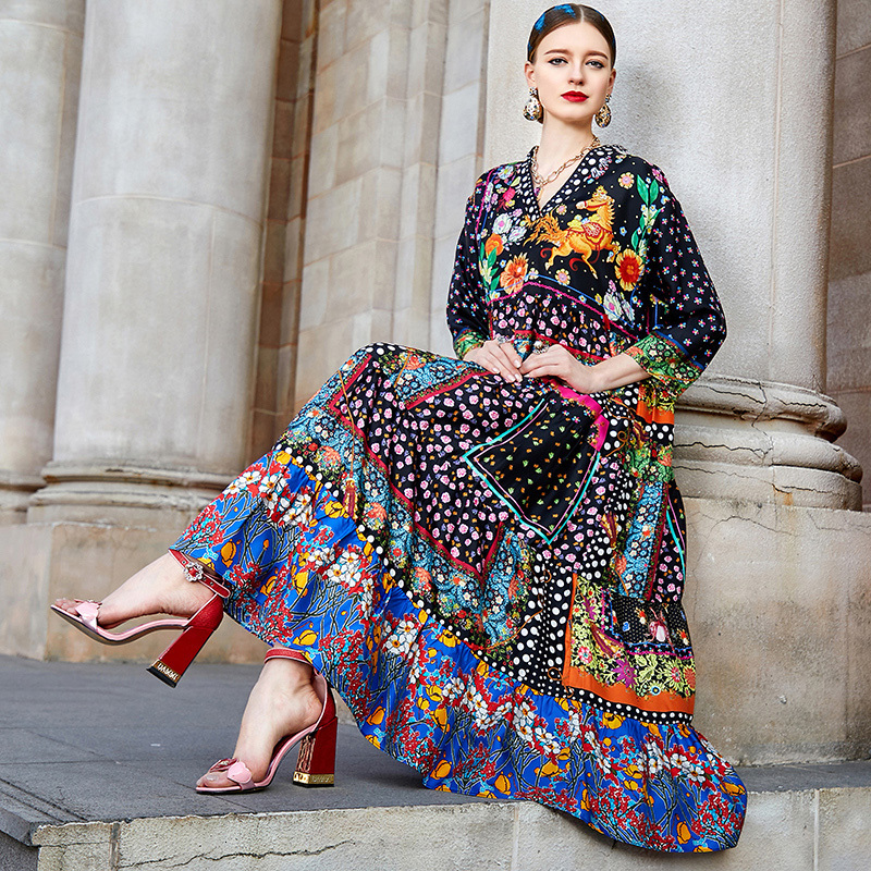 

Casual Dresses ZUOMAN summer soft purple stylilsh embroidery large size loose dress for women vintage beach dresses with under strap 230508