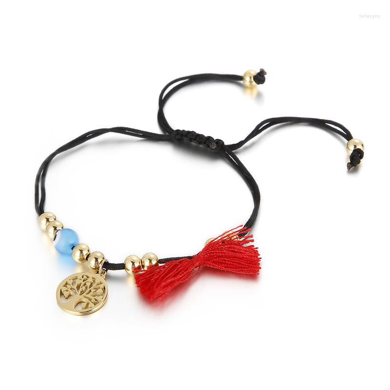 

Charm Bracelets Fashion Women Men Silver Color Gold Letters Stainless Steel Bead Chain