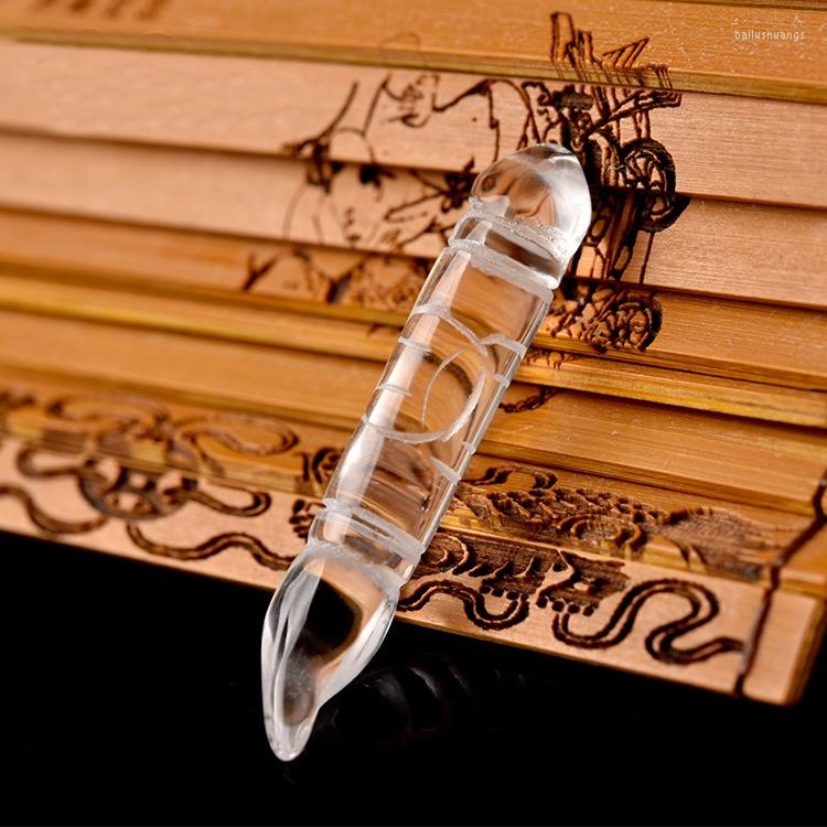 

Strand Natural White Crystal Wenchang Pen Pendant