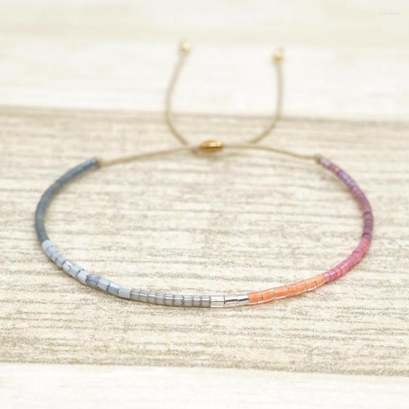 

Link Bracelets Go2boho Miyuki Tiny Beaded Bracelet Fashion Jewelry Adjustable For Women