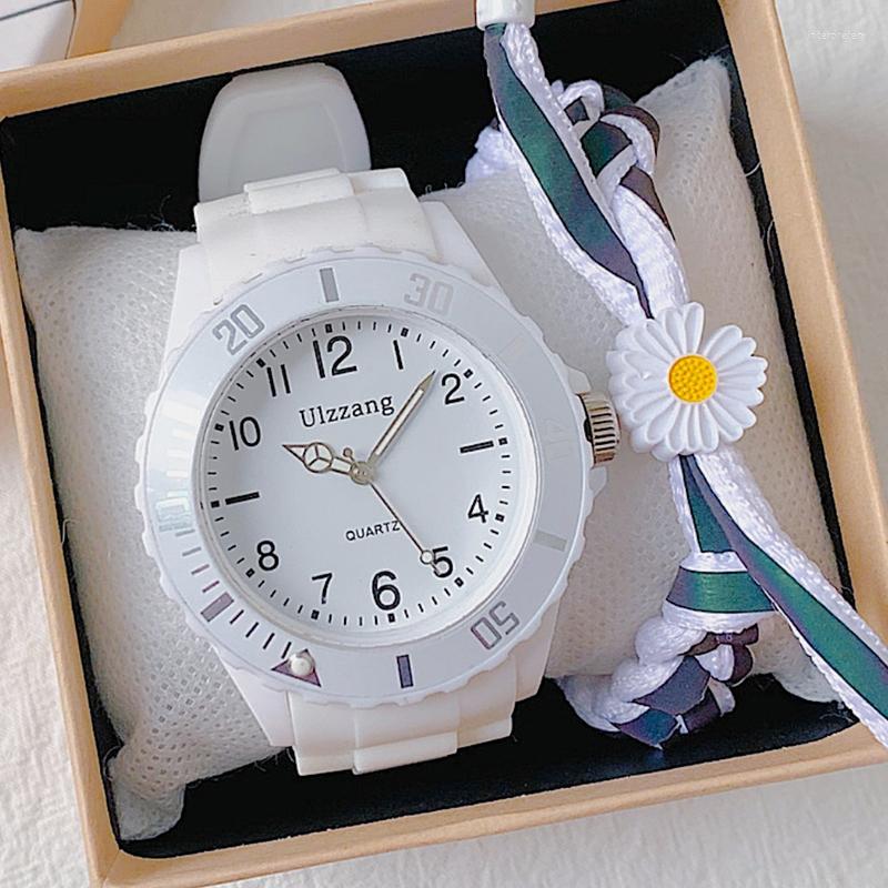 

Wristwatches Luxury Womn Men Quartz Watch Casual Candy Silicone Digital Sport Watches Electronic Clock Couple Wristwatch Girl Relogios, Pink