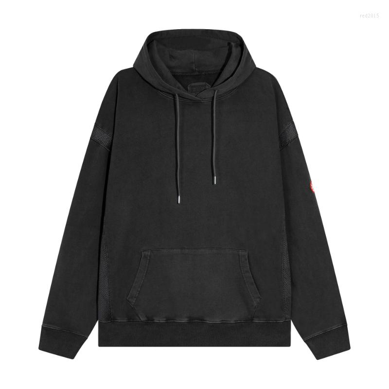 

Men' Hoodies Batik Cavempt C.E Hoodie Men Women 1:1 Air Into A Net Cloth Joining Together, Black