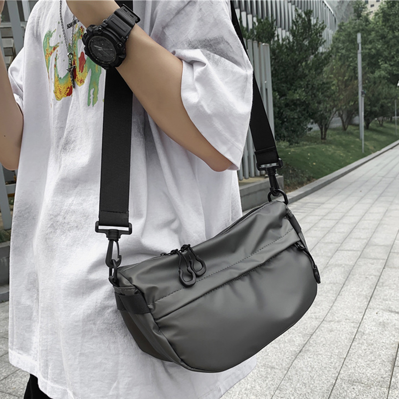 

Evening Bags Casual Solid Color Women Bags Luxury Designer Shoulder HandBag Nylon Cloth Lady Messenger Mobile Phone Bag Wholesale 230508, Gray