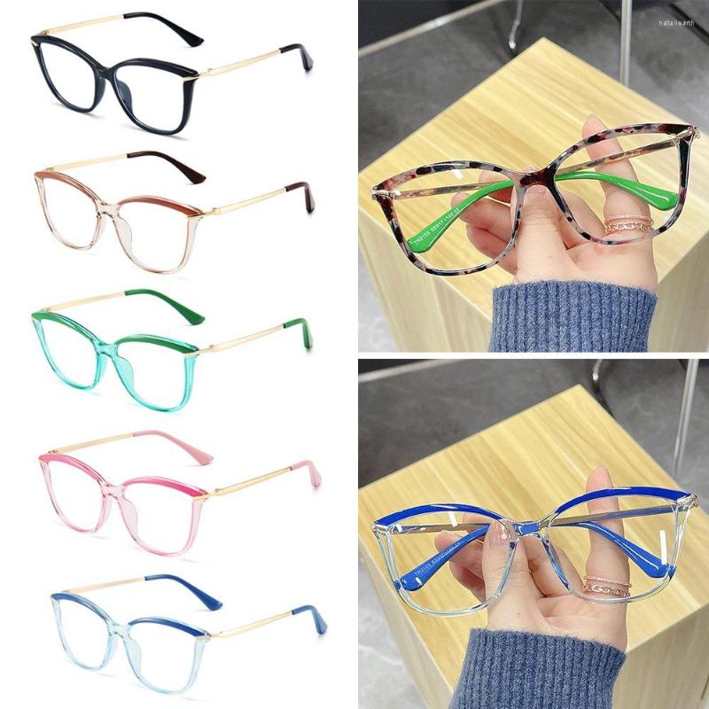 

Sunglasses Men Women Durable Portable Office Oversized Eyeglasses Ultra Light Frame Computer Goggles Anti-Blue Glasses