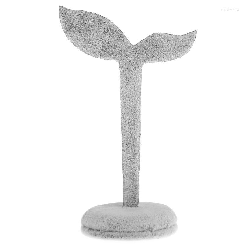 

Jewelry Pouches Fashion Bean Sprout Flannel Earring Holder Stand For Studs Ear Stud Clip Showing Storage Shelf Women