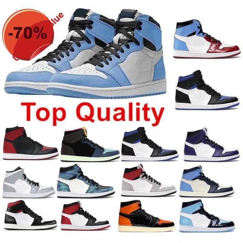 

Sandals With Box 2021 Basketball shoes Top Quality Real carbon fiber University Blue 1s OG Shadow 2.0 1 High Court Purple White Royal Toe Concord 11 Space Ja, Color-11