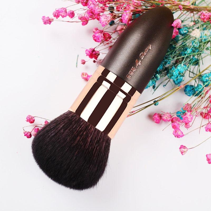 

Makeup Brushes MY Goat Hair Round Powder Brush Kabuki Make Up Pincel Maquiagem Brochas Maquillaje Kwasten 006