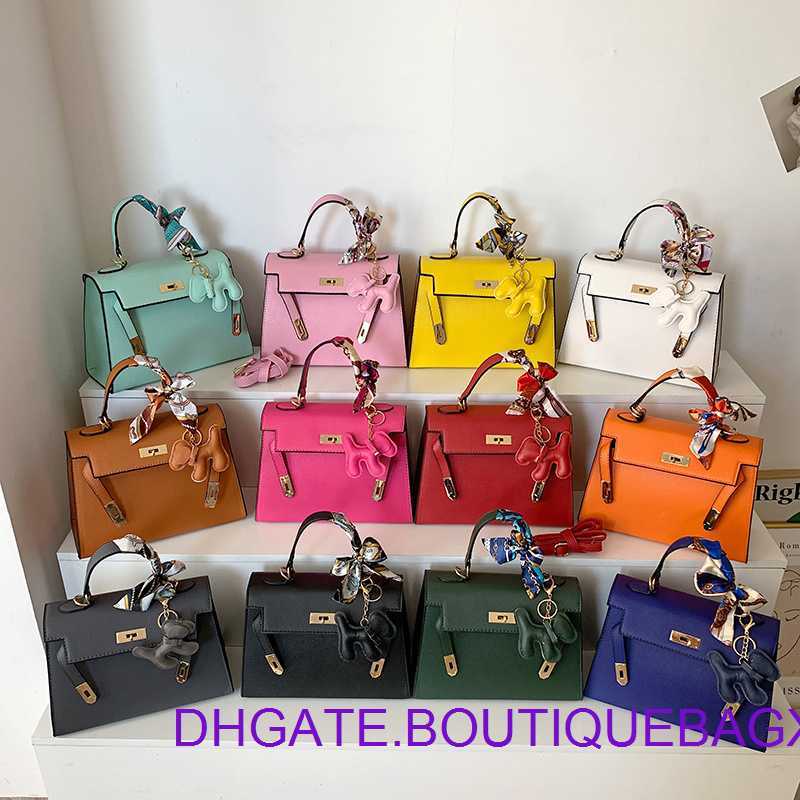 

Designer Hremm Kelys's Evening Bags for outlet Small Design Women's 2023 New Personalized Mini Box with Ocean Breathing Red One Shoulder Crossbody Have real Logo, Lemon yellow