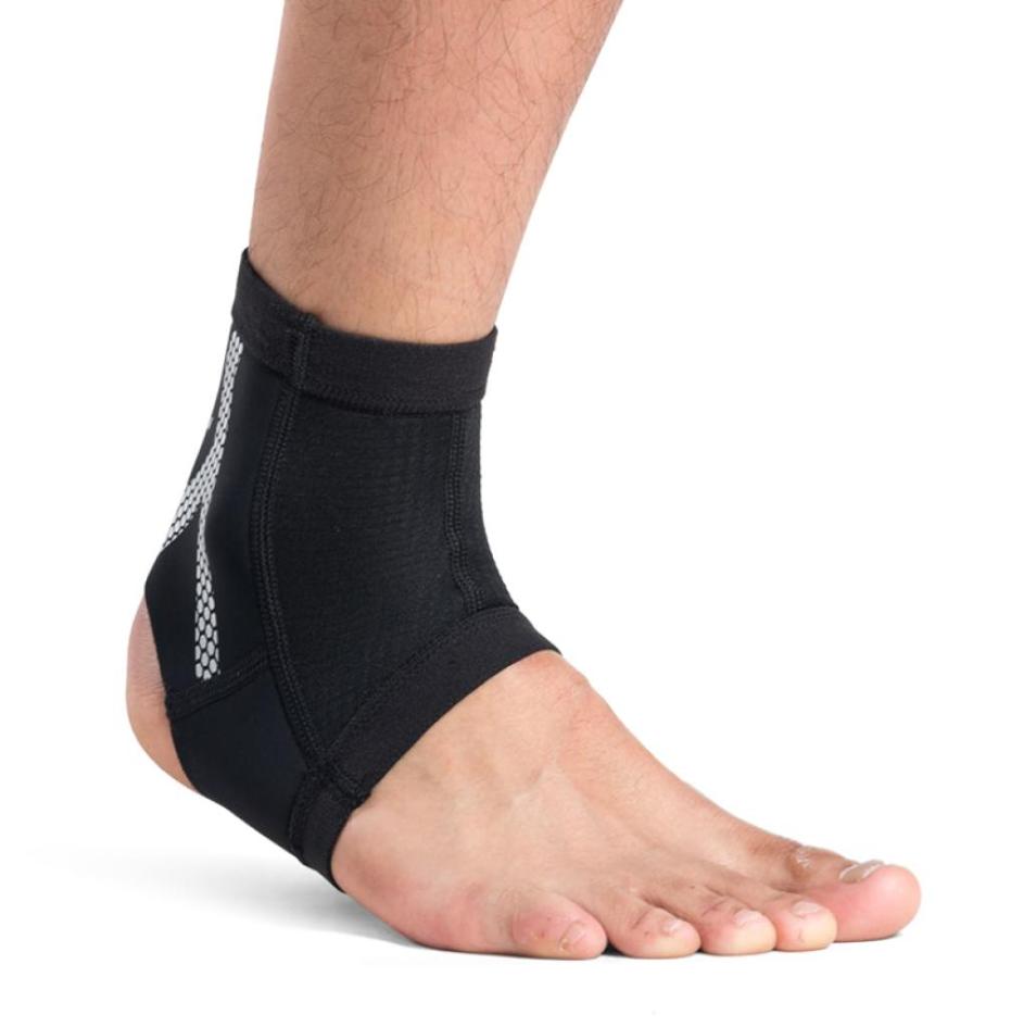 

1 Piece Compression Ankle Sleeve Foot Guard Ankle Support Sports Heel Arch Protector Prevent sprains Pain Relief Sock3953674, Red
