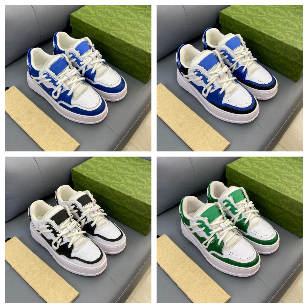 

Designer casual shoe men women distressed retro smudge marks effect canvas interlocking g mens womens luxury flat platform sneaker size 38-45, #01