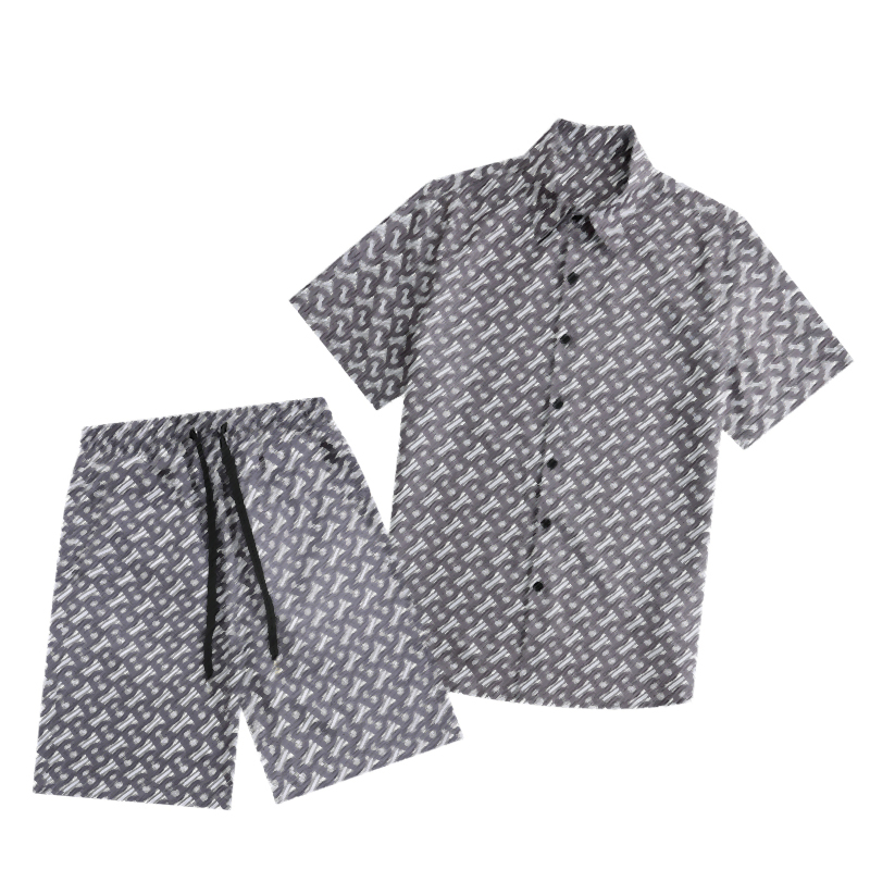 

Designer Shirts Mens Fashion Geometric print bowling shirt Hawaii Floral Casual Shirts Men Slim Fit Short Sleeve Variety, As the picture shows