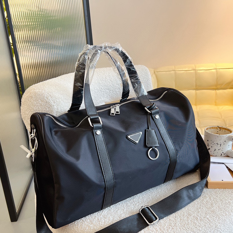 

Fashion high quality Outdoor trave duffel bags luxury men women luggage gentleman commerce l bags nylon keepall handbags large capacity holdall carry on luggages, 1#