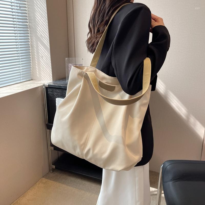 

Evening Bags Casual Daily Leisure Women Tote Fashionable Handbags Large Capacity Canvas Top Handle Summer Beach Shopping Shoulder, Beige