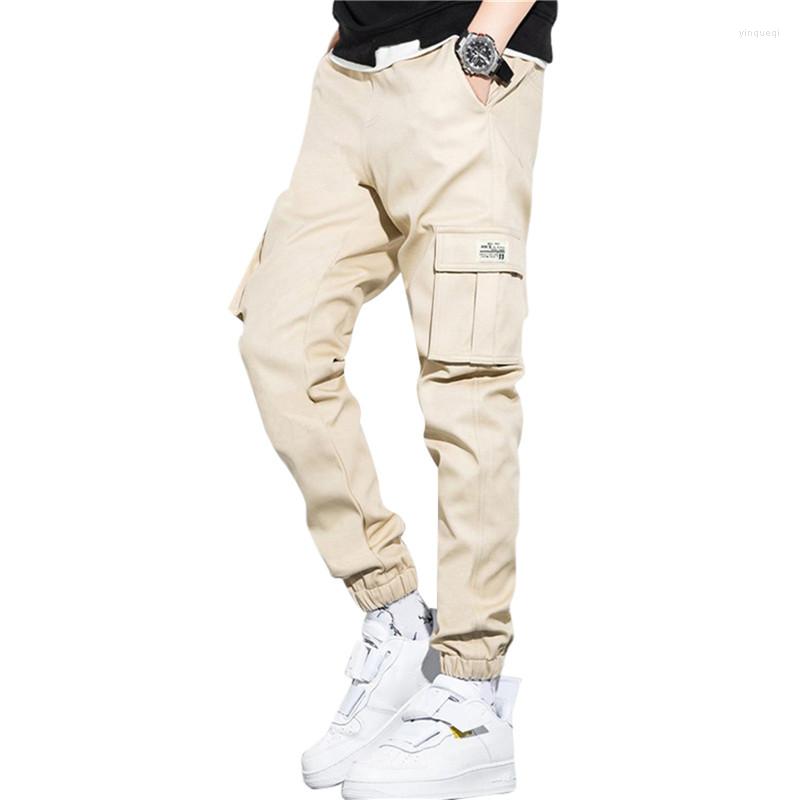 

Men's Pants Cargo Men Hip Hop Harem Pant Streetwear Trousers For Jogging Oversize Sports Clothing Joggers Thin, Black