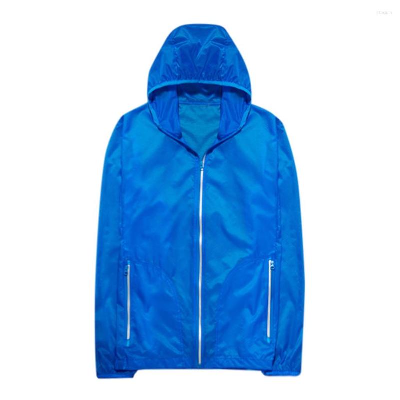 

Racing Jackets Unisex Hooded Windproof For Running Fishing Cycling Hiking Couple Waterproof Windcoat Bicycle Jacket Raincoat, White