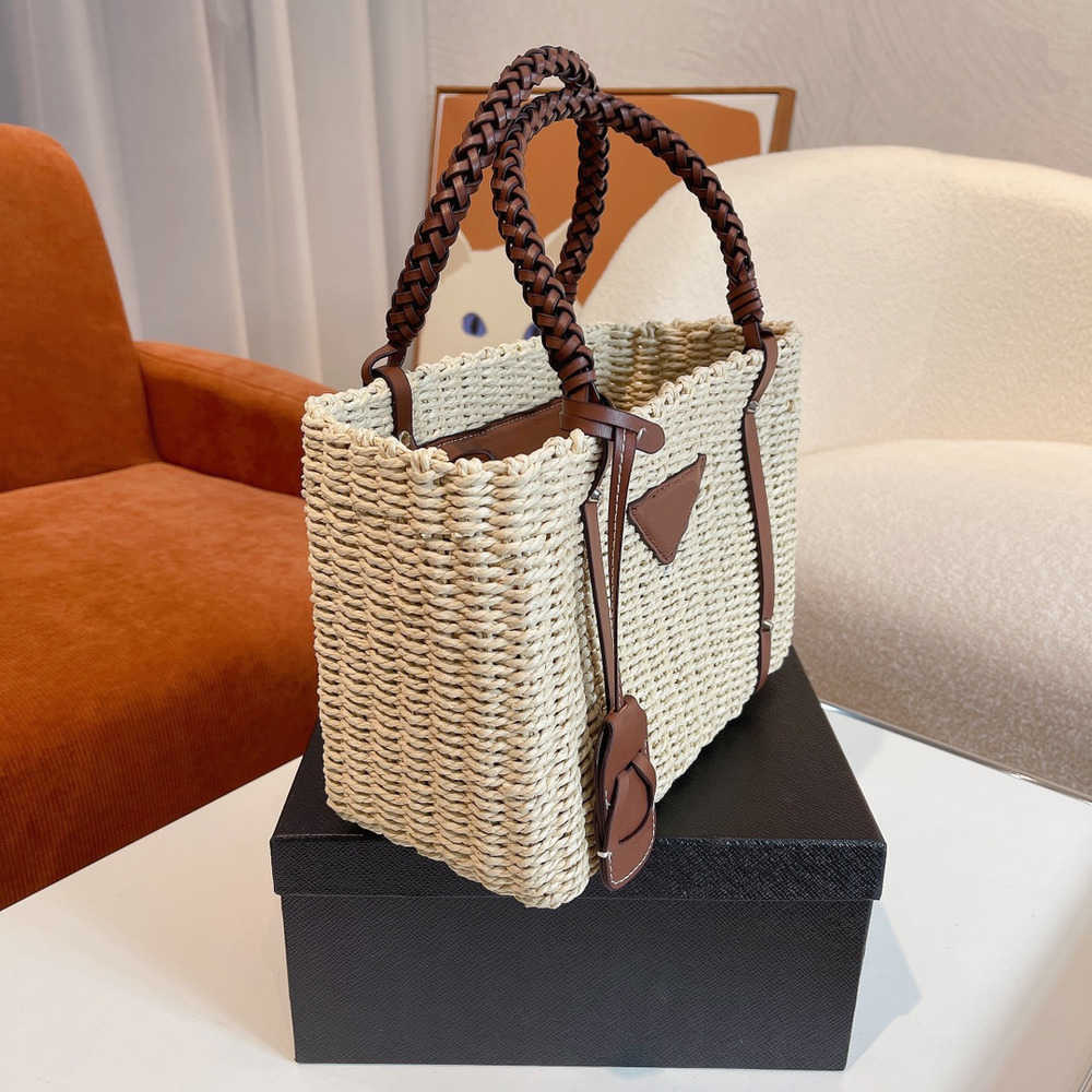 

tote bag totes bag women handbag Womens woven bags Fashion Classic Single Shoulder Large Capacity Lady Handbags, Pp01 26/13/19cm