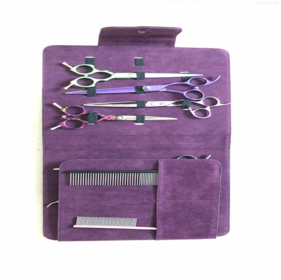 

21x25cm put 10pcs Leather dressing Bags pet Scissor Case Waist Pack Pouch Holder Hair Styling Tools Accessories7379841