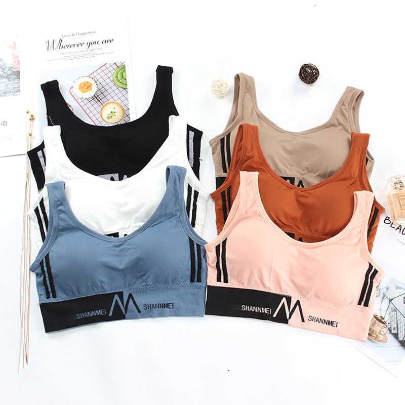 

Women's Bra Female Fitness Sports Yoga Underwear Vest Women Padded Push Up Seamless, Blue